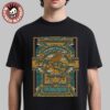 Wiz Khalifa Urbana Illinois 2025 Poster At The Canopy Club On May 21 2025 Godzilla Smoking Some Weed Artwork Unisex T-Shirt