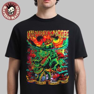 Umphrey’s McGee Florida Run Shows 2025 Gig Poster In Pensacola On May 29 Orlando On May 30 Miami Beach On May 31 And St Petersburg On 1 June Unisex T-Shirt