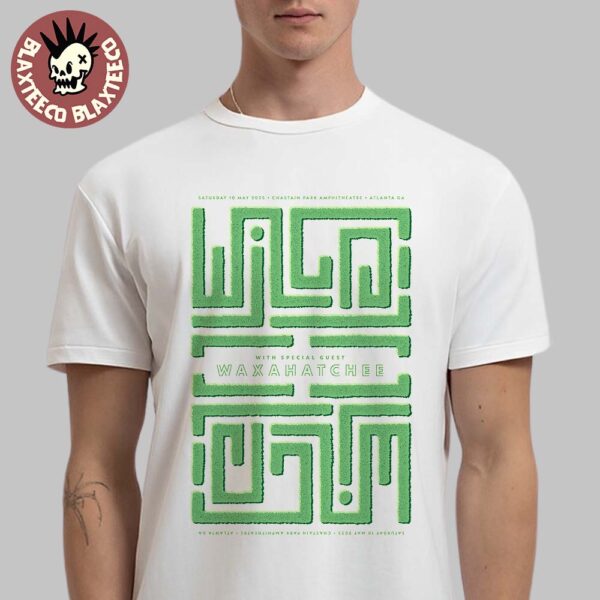 Wilco Atlanta Georgia 2025 Live At Synovus Bank Amphitheater At Chastain Park On May 10 2025 The Maze Art Essentials T-Shirt