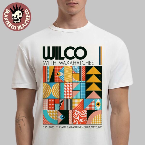 Wilco Live At The Amp Ballantyne PGA In Charlotte NC On May 15 2025 Unisex T-Shirt