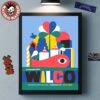 Wilco Asheville North Carolina 2025 Gig Poster Live At Asheville Yards Ampitheatre On May 16 2025 Home Decor Poster Canvas