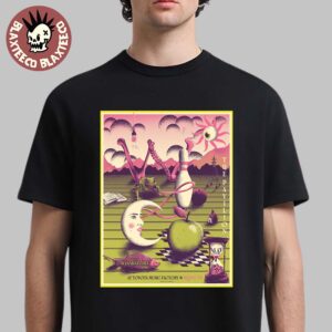 Wilco Poster For Show In Irving Texas At The Pavilion At Toyota Music Factory On May 7 2025 Floral Artwork Unisex T-Shirt