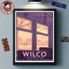 Wilco Poster For Show In San Antonio Texas At The Espee On May 6 2025 Floral Artwork Home Decor Poster Canvas
