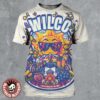 Wilco South American Tour 2025 Gig Poster For Sao Paulo Brazil Uruguay Argentina And Chile The Sun Artwork All Over Print Shirt