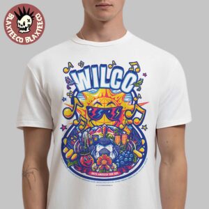 Wilco South American Tour 2025 Gig Poster For Sao Paulo Brazil Uruguay Argentina And Chile The Sun Artwork Unisex T-Shirt