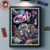 Dave Matthews Band Chicago Illinois 2025 Concert Poster At Huntington Bank Pavilion At Northerly Island On June 28 2025 Home Decor Poster Canvas