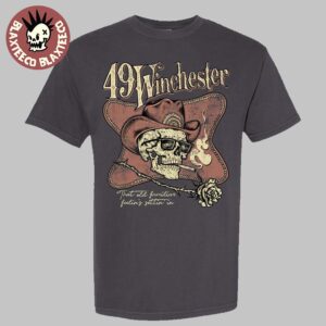 49 Winchester Tulsa 2025 That Old Familiar Fellin’s Settin’ In Skull And Rose Art Unisex T-Shirt