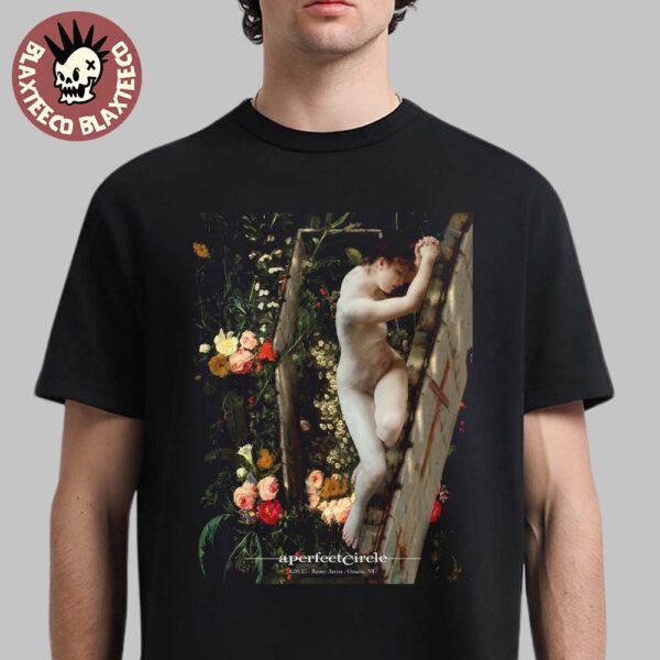 A Perfect Circle Sessanta Omaha Nebraska 2025 Concert Poster At The Baxter Arena On June 3 2025 Unisex T-Shirt