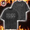 ACDC PWR UP Europe 2025 Angus Young You Have Been Thunderstruck Washed T-Shirt