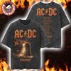 ACDC PWR Up Europe 2025 Tour In Prague Czech Republic At Letnany Airport On June 26 2025 Washed T-Shirt