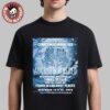 Coldplay Music Of Spheres Stanford California 2025 Tour Tee At Stanford Stadium On May 31 And June 1 2025 Two Sided Unisex T-Shirt