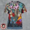 Avenged Sevenfold Summer 2025 Tour Europe Gig Poster Burning Car Art With Tour Dates All Over Print Shirt