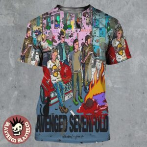 Avenged Sevenfold Istanbul Turkey 2025 Event Poster On June 4 2025 All Over Print Shirt