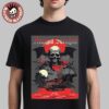 Avenged Sevenfold Summer 2025 Tour Europe Gig Poster Burning Car Art With Tour Dates Unisex T-Shirt