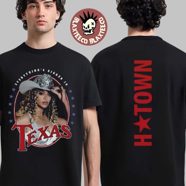 Beyonce Cowboy Carter Tour 2025 CCT Houston Exclusive Tee At NRG Stadium On June 28 2025 Two Sided T-Shirt