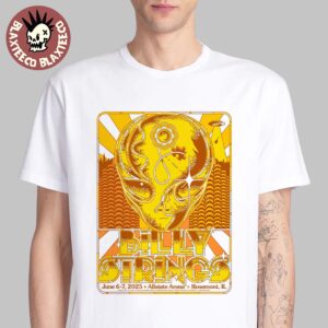 Billy Strings Rosemont Illinois 2025 Concert Poster At Allstate Arena On June 6 And 7 2025 Unisex T-Shirt