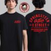 Heart Royal Flush Tour 2025 Band Photo With Schedule Tour Dates Two Sided Unisex T-Shirt