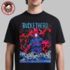 Bonnaroo Music And Arts Festival 2025 In Manchester Tennessee On June 12-15 2025 Commemorative Posters Full Lineup Two Sided T-Shirt