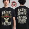 Buckeye Country Superfest 2025 Merch Tee Cowboy Skull Two Sided Unisex T-Shirt