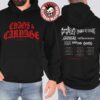 Chaos And Carnage 2025 Tour Merch Skeleton Two Sided Long Sleeve