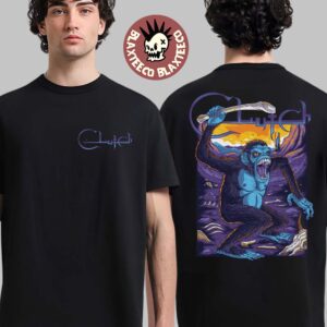 Clutch Ann Arbor Michigan 2025 Merch Tee At Michigan On June 20 2025 Mazza Ape Two Sided Unisex T-Shirt