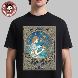 Dave Matthews Band Alpharetta Georgia 2025 Event Poster At Ameris Bank Amphitheatre On June 25 2025 Unisex T-Shirt