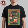 Dave Matthews Band Birmingham Alabama 2025 Event Poster At Coca Cola Amphitheater On June 24 2025 Foxes Art Unisex T-Shirt