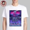 Jerry Cantrell European Tour 2025 Gig Poster Tour Dates Serpent On The Castle Art Unisex T-Shirt