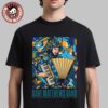 Dave Matthews Band Maryland Heights Missouri 2025 Gig Poster At Hollywood Casino Amphitheatre On June 14 2025 Samurai Cop Inspired Art Unisex T-Shirt