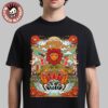 Billy Strings Rosemont Illinois 2025 Concert Poster At Allstate Arena On June 6 And 7 2025 Unisex T-Shirt