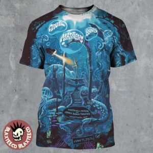 Dave Matthews Band Wantagh New York 2025 Event Poster At Northwell Health At Jones Beach Theater On June 11 2025 Oceanic World Art All Over Print Shirt