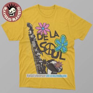 De La Soul Exclusive Poster Blue Note Jazz Festival On June 14 2025 Live At Hollywood Bowl Classic T-Shirt