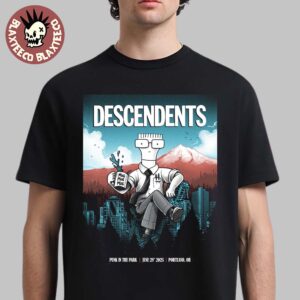 Descendents Punk In The Park 2025 Event Poster In Portland Oregon On June 28 2025 Unisex T-Shirt