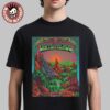 Dave Matthews Band Poster For Show In Chicago Illinois At Huntington Bank Pavilion At Northerly Island On June 27 2025 The Mushroom Giant Art Unisex T-Shirt