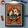 Dirty Heads Morrison Colorado 2025 Gig Poster At Red Rocks Amphitheatre On June 26 2025 The Rock Octopus Art Home Decor Poster Canvas