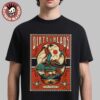 Dave Matthews Band Chicago Illinois 2025 Concert Poster At Huntington Bank Pavilion At Northerly Island On June 28 2025 Unisex T-Shirt
