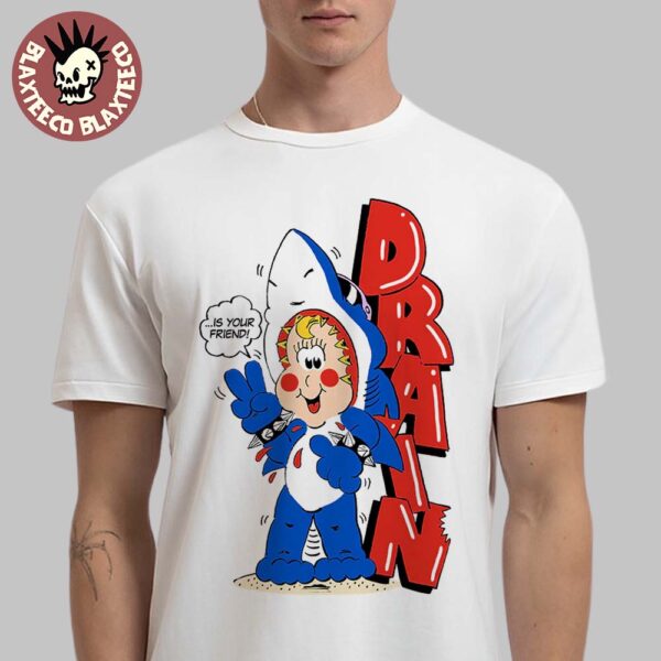 Drain Is Your Friend Album Merch Freako Baby Shark Unisex T-Shirt