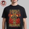 Bruce Springsteen And E Street Band On Tour 2025 In Prague Czech Republic At Airport Letnany On June 15 2025 Two Sided Unisex T-Shirt