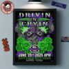 Drivin N Cryin Tampa Florida 2025 Poster 40th Anniversary Tour On June 26 2025 At Skipper’s Smokehouse Home Decor Poster Canvas