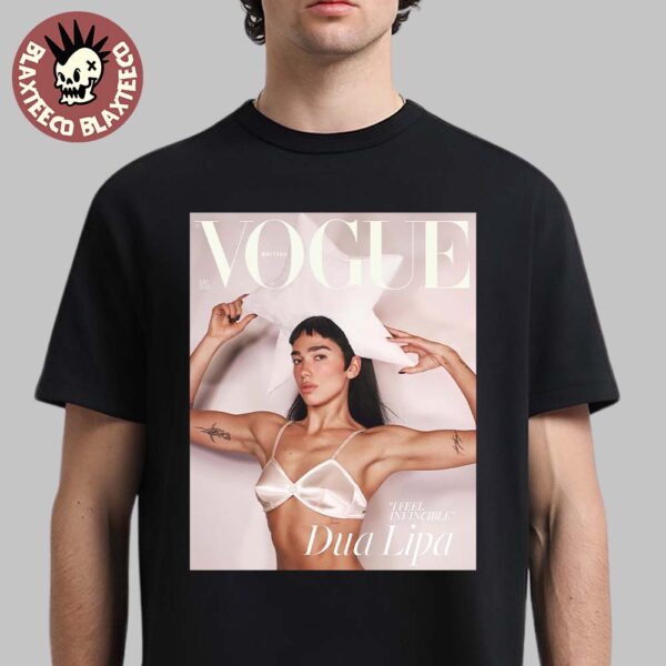 Dua Lipa Graces The Cover Of Vogue British July 2025 Issues I Feel Invincible Classic T-Shirt