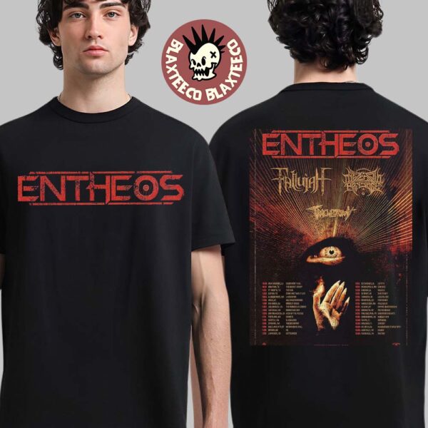 Entheos First Ever North American Tour 2025 Schedule Tour Dates Two Sided Unisex T-Shirt