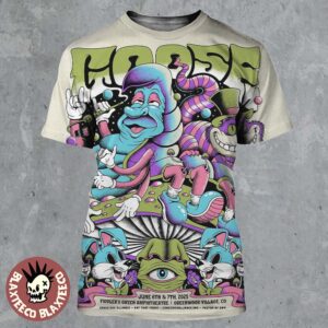 Goose Greenwood Village Colorado 2025 Concert Poster At Fiddler’s Green Amphitheatre On June 6 And 7 2025 All Over Print Shirt