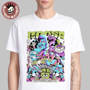 Goose Greenwood Village Colorado 2025 Concert Poster At Fiddler’s Green Amphitheatre On June 6 And 7 2025 Unisex T-Shirt