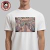 Goose Band Gilford New Hampshire 2025 Poster At Bank Of New Hampshire Pavilion On June 27 2025 The Arcade Artwork Unisex T-Shirt