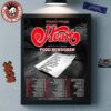 Wilco Antwerp Belgium 2025 Gig Poster At OLT Rivierenhof On June 16 And 17 2025 Home Decor Poster Canvas