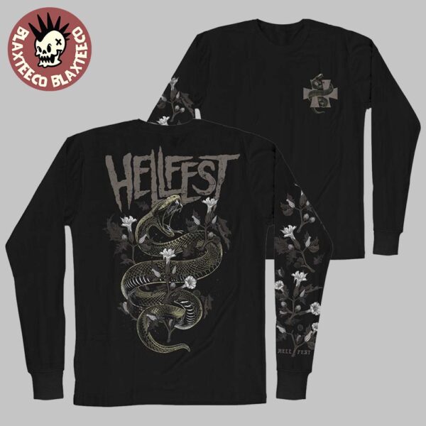 Hellfest 2025 Out Of Bounds Merch Clisson France On June 19-22 2025 Snakes Unisex Long Sleeve