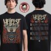 Hellfest 2025 Out Of Bounds Merch Clisson France On June 19-22 2025 With Lineup Skull Scream Two Sided T-Shirt