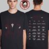 Hellfest 2025 Out Of Bounds Merch Clisson France On June 19-22 2025 With Lineup Warzone Zombie Two Sided T-Shirt