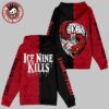 Ice Nine Kills Celebrating 45 Years of Fear at Crystal Lake Spencer Goes To Hell Split Dye Hoodie