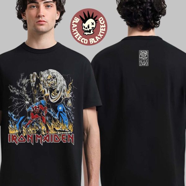 Iron Maiden 50 Anniversary Number of the Beast Two Sided T-Shirt